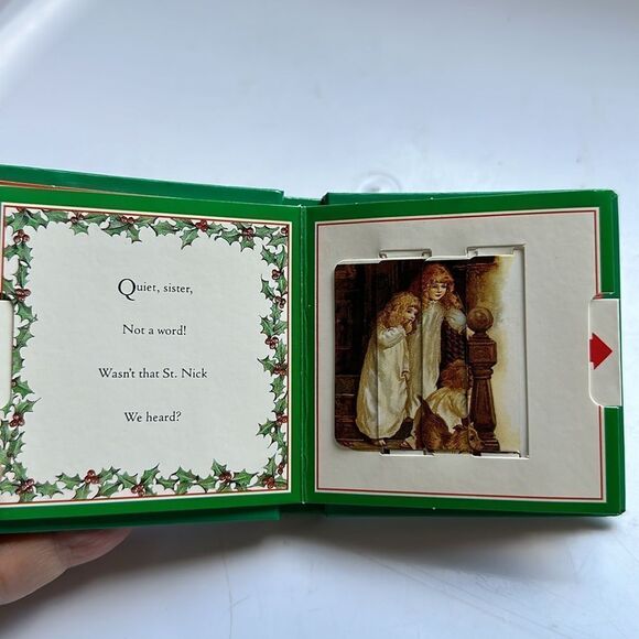 Vintage 1992 Ernest Nister’s Christmas Toys small book with changing pictures - Picture 5 of 11
